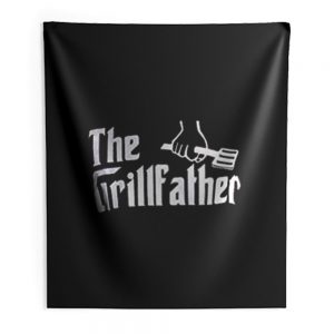 The Grill Father Indoor Wall Tapestry