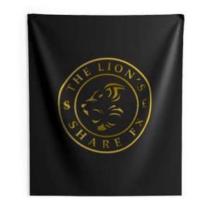 The Lions Share FX Pre Launch Store Indoor Wall Tapestry