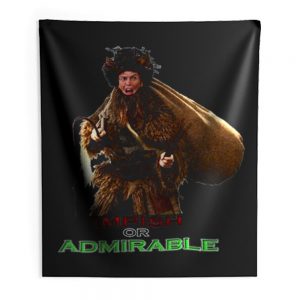 The Office Christmas Dwight Schrute Belsnickel Funny Tv Show Indoor Wall Tapestry
