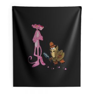 The Pink Panther Cartoon Indoor Wall Tapestry