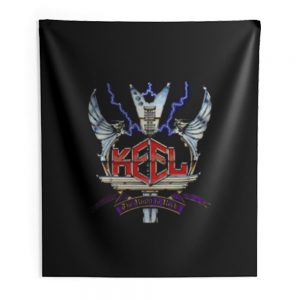 The Right To Rock Keel Band Indoor Wall Tapestry