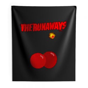 The Runaways Cherry Bomb Indoor Wall Tapestry