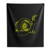 The Turbo Snail Funny Humor Racing Speed Indoor Wall Tapestry