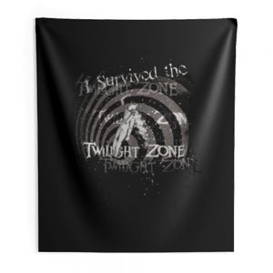 The Twilight Zone I Survived Indoor Wall Tapestry