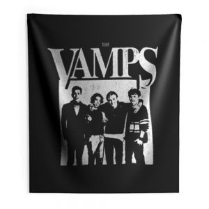 The Vamps Group Up Indoor Wall Tapestry