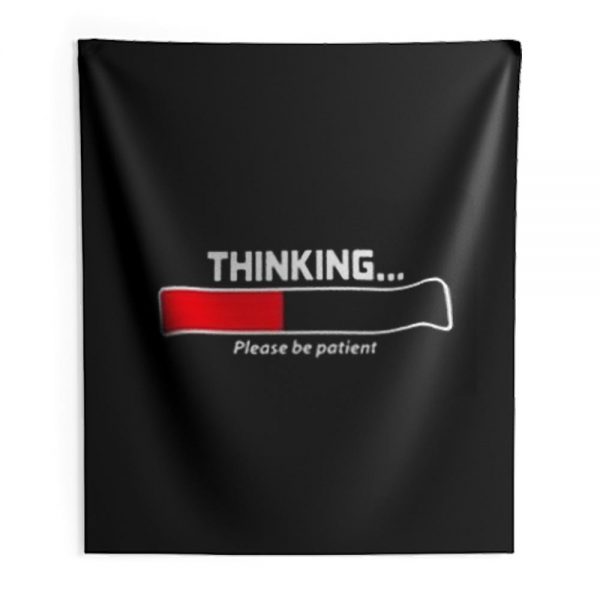 Thinking Patient Indoor Wall Tapestry