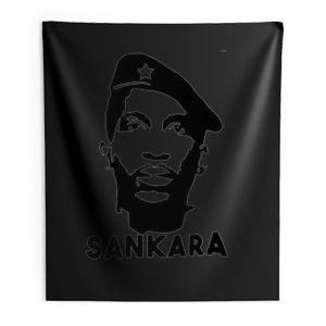 Thomas Sankara Indoor Wall Tapestry