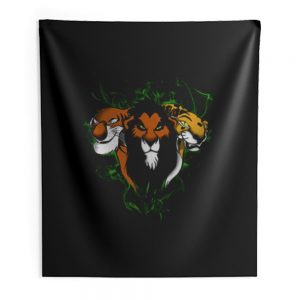 Three Lions The Lions King Disney Indoor Wall Tapestry