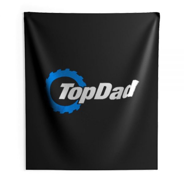 Top Dad Top Gear The Grand Tour The Stig Fathers Day Indoor Wall Tapestry