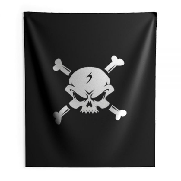 Totenkopf Pirat Indoor Wall Tapestry