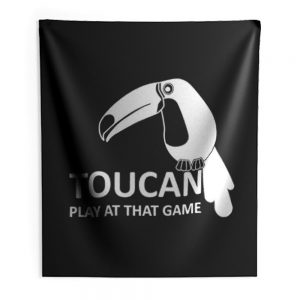 Toucan Play At That Game Indoor Wall Tapestry