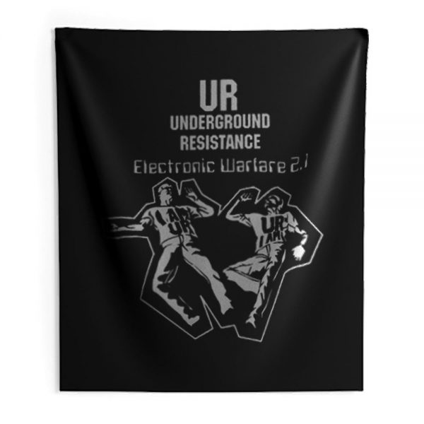 Underground Resistance Electronic Warfare Indoor Wall Tapestry