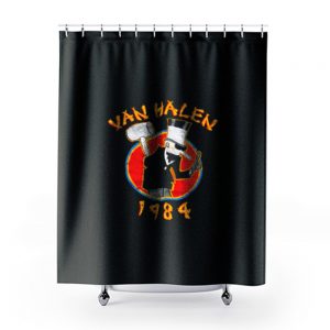 Van Halen 1984 Shower Curtains