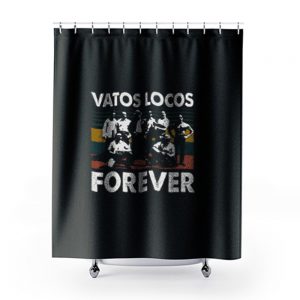 Vatos Locos Vintage Shower Curtains