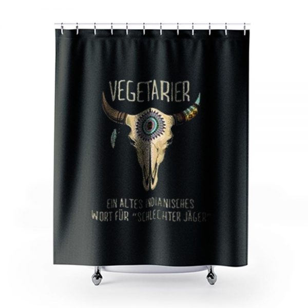 Vegetarier Shower Curtains