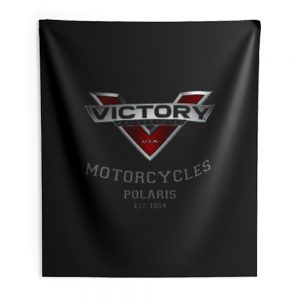 Victory Motorcycle Logo Indoor Wall Tapestry