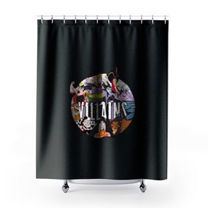 Villains Disney Group Shower Curtains