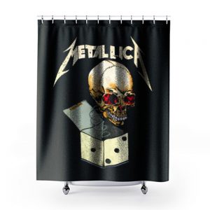Vintage Metallica Pushead Art Shower Curtains