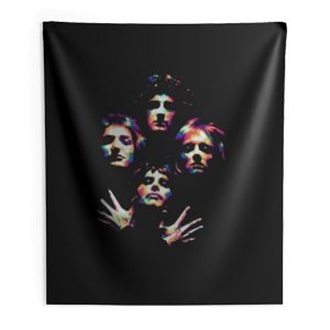 Vintage Queen Band Indoor Wall Tapestry