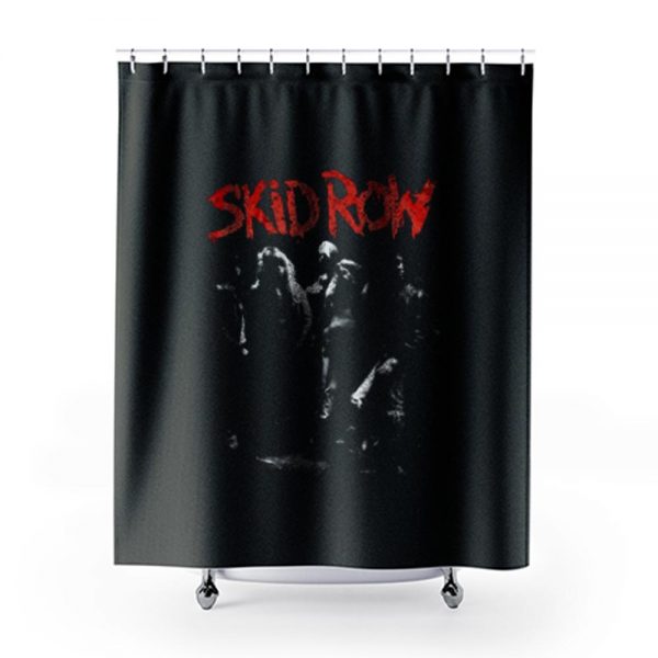 Vintage Skid Row Shower Curtains