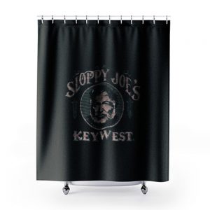 Vintage Sloppy Joes Key West Florida Shower Curtains