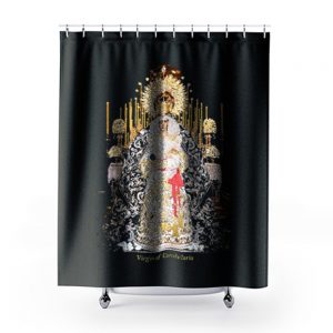 Virgin of Candelaria Shower Curtains