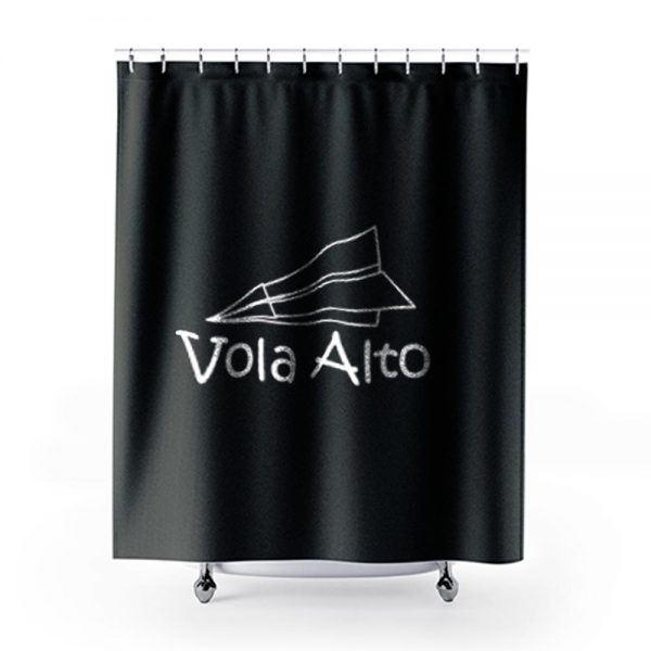 Vola Alto Felpa Bambino Simpatica Shower Curtains