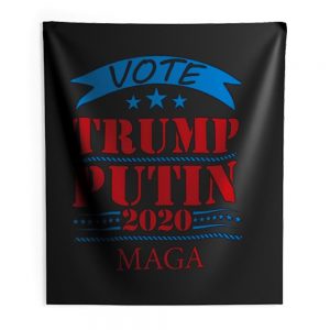 Vote Trump Putin 2020 United States Election American President Indoor Wall Tapestry
