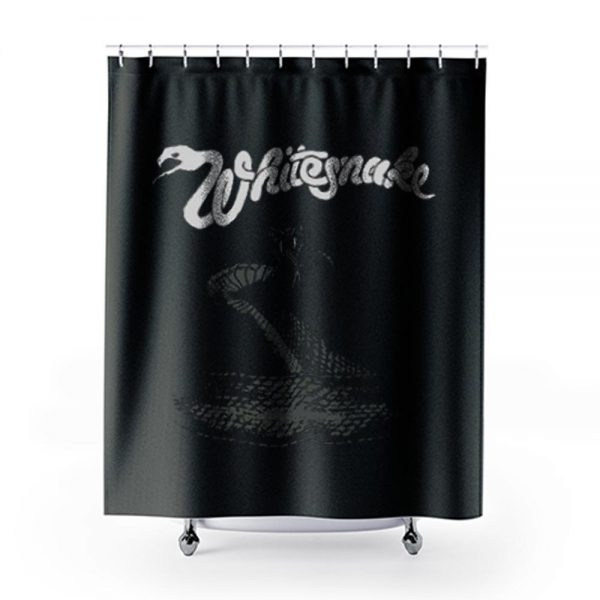 WHITESNAKE Shower Curtains