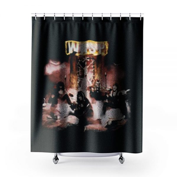 Wasp Metal Rock Band Shower Curtains