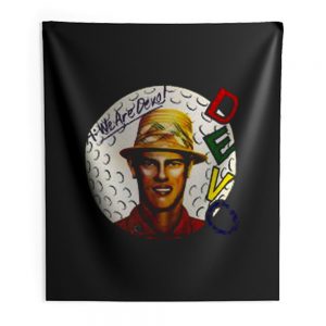 We Are Devo Rock Band Indoor Wall Tapestry