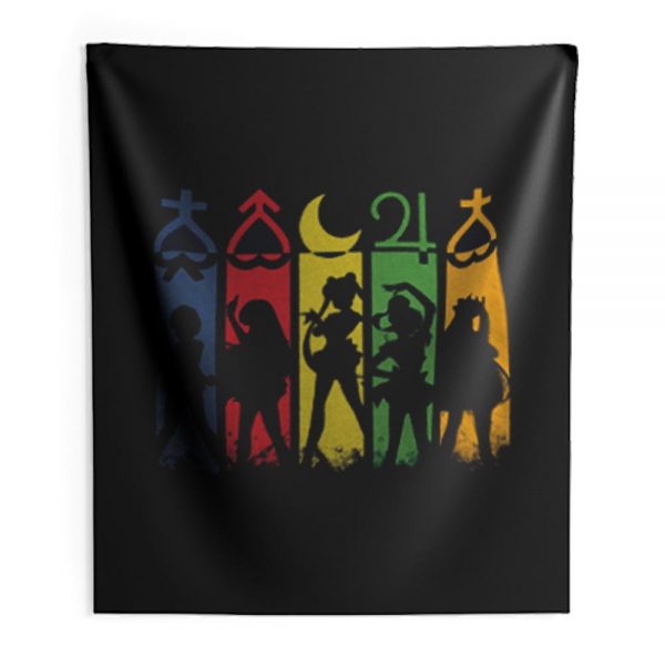 We Are The Sailor Moon Indoor Wall Tapestry