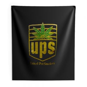 Weed Marijuana United Pot Smoker Indoor Wall Tapestry