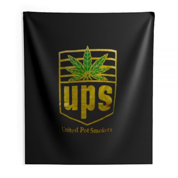 Weed Marijuana United Pot Smoker Indoor Wall Tapestry