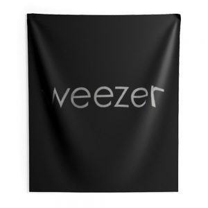 Weezer Simple Logo Indoor Wall Tapestry