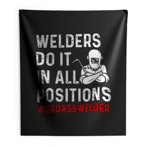 Welder Do It All Positions Indoor Wall Tapestry