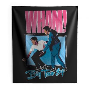 Wham Big Tour 84 George Michael Indoor Wall Tapestry