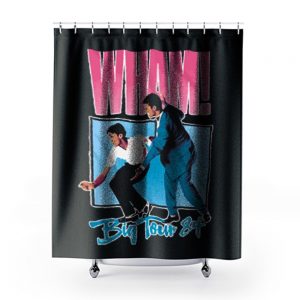 Wham Big Tour 84 George Michael Shower Curtains
