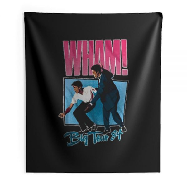 Wham Big Tour Indoor Wall Tapestry