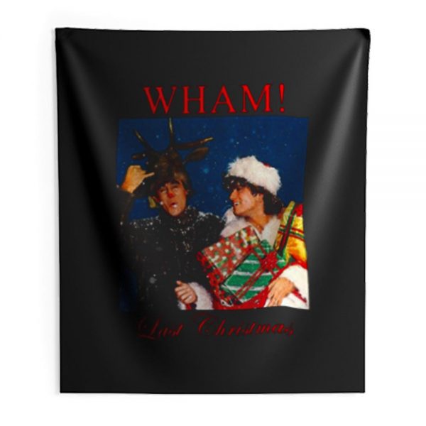 Wham Last Christmas Indoor Wall Tapestry