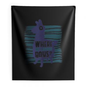 Where We Landing Boys Funny Fortnite Games Indoor Wall Tapestry