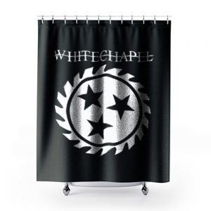Whitechapel Deathcore Band Shower Curtains