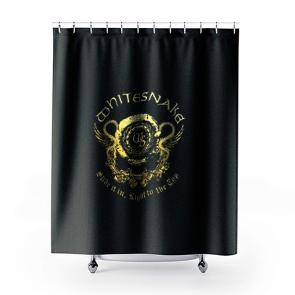 Whitesnake 1 Shower Curtains