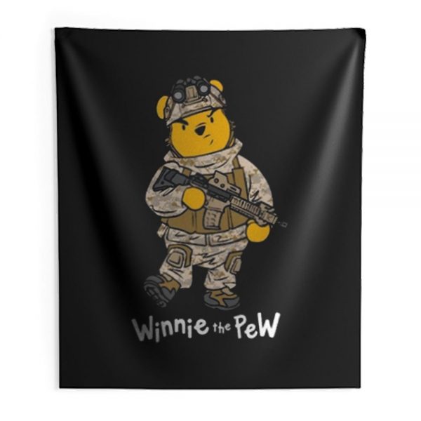 Winnie the Pew Indoor Wall Tapestry