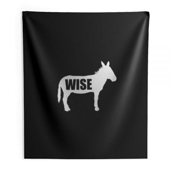 Wiseass Donkey Indoor Wall Tapestry