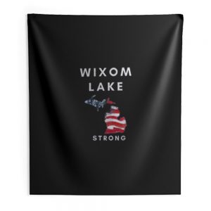 Wixom Lake Strong Indoor Wall Tapestry