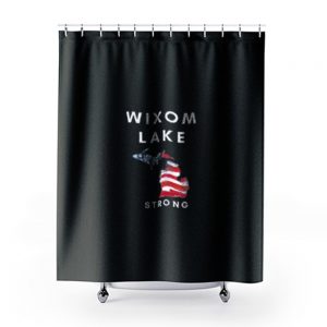 Wixom Lake Strong Shower Curtains
