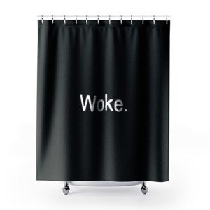Woke Shower Curtains