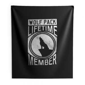 Wolf Pack kids Wolf Moon Lone Wolf Wolf Pack Indoor Wall Tapestry