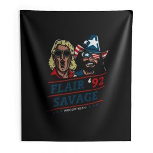 Woo Yeah Flair Savage Retro Indoor Wall Tapestry